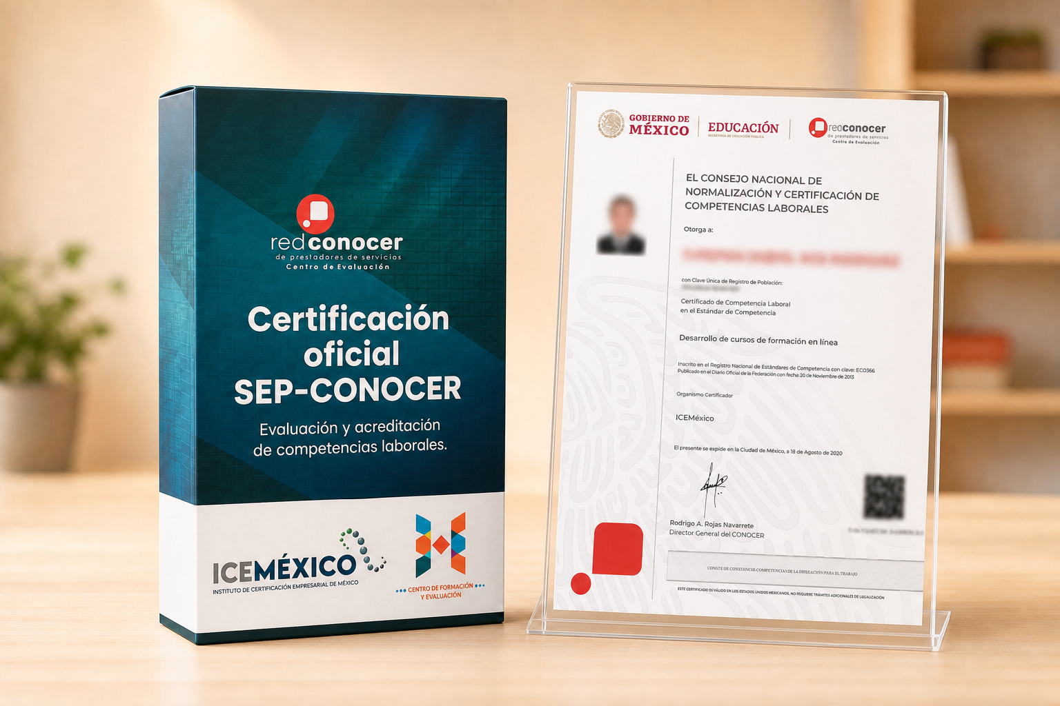 Certificación SEP CONOCER Metavalia